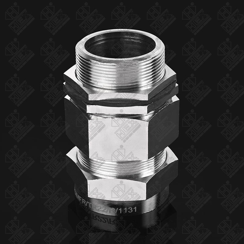 Flame Proof Cum Weather Proof Double Compression Gland (IIA & IIB Zone 1&2)