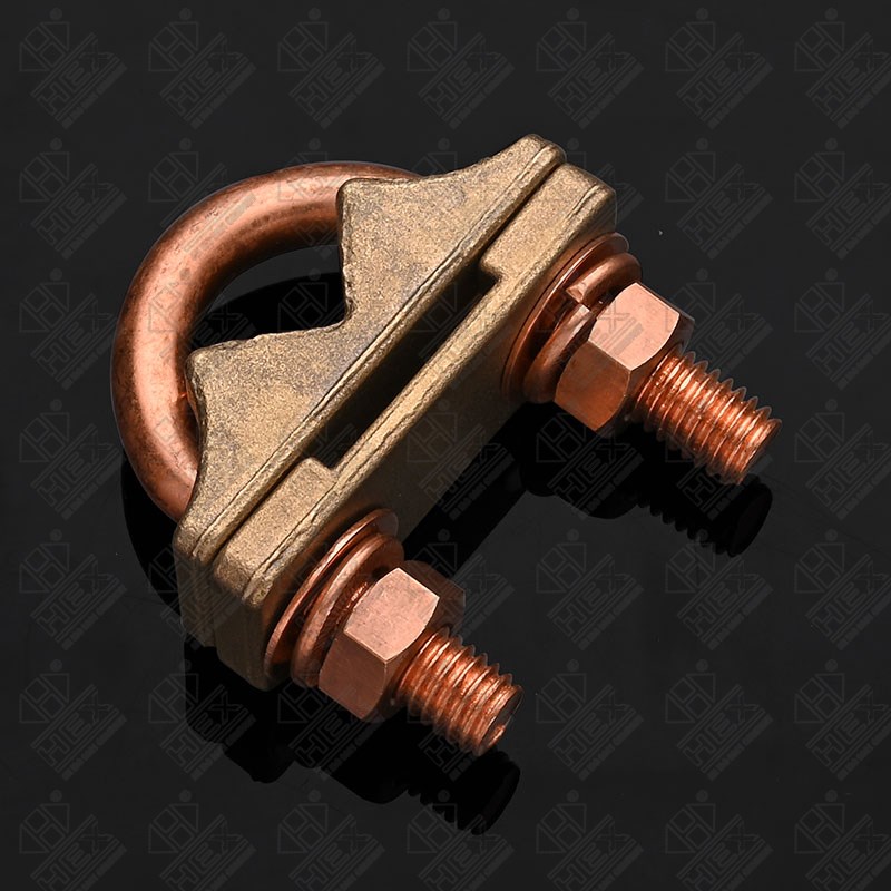 Double Plate 'U' Bolt - Rod To Tape Clamp