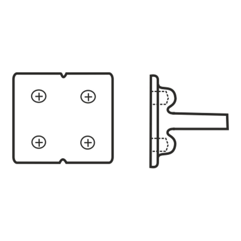 Cast Ground Plate or Earth Plate