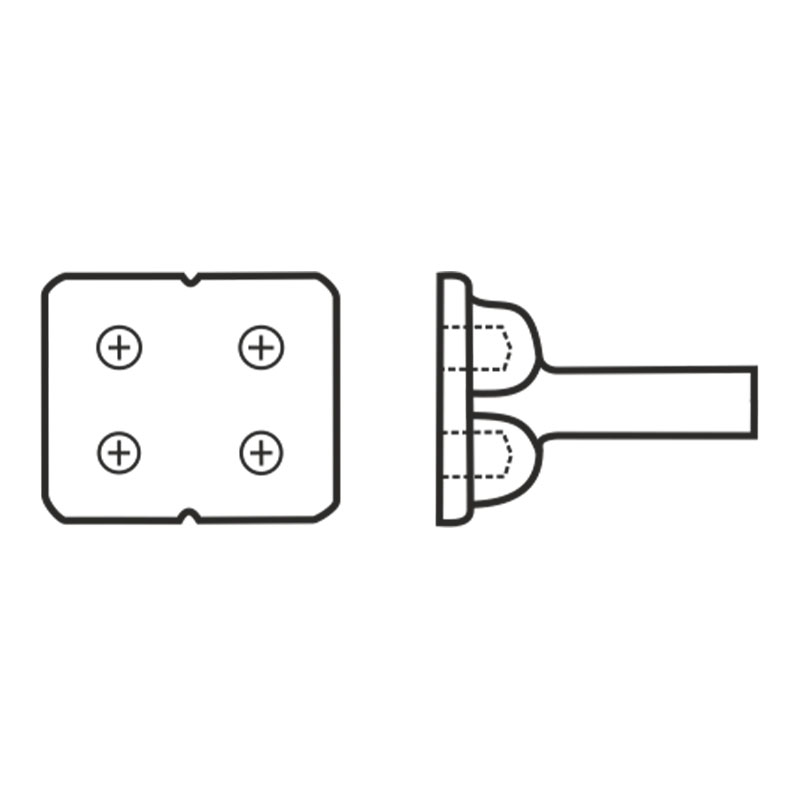 Cast Ground Plate or Earth Plate