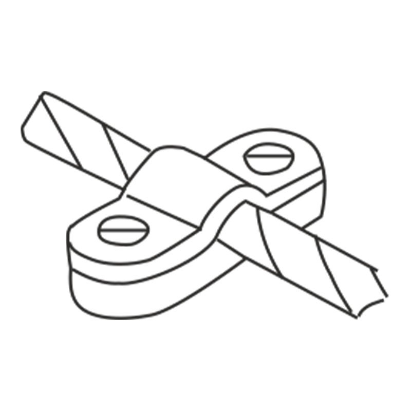 Heavy Duty Cast Cable Saddle