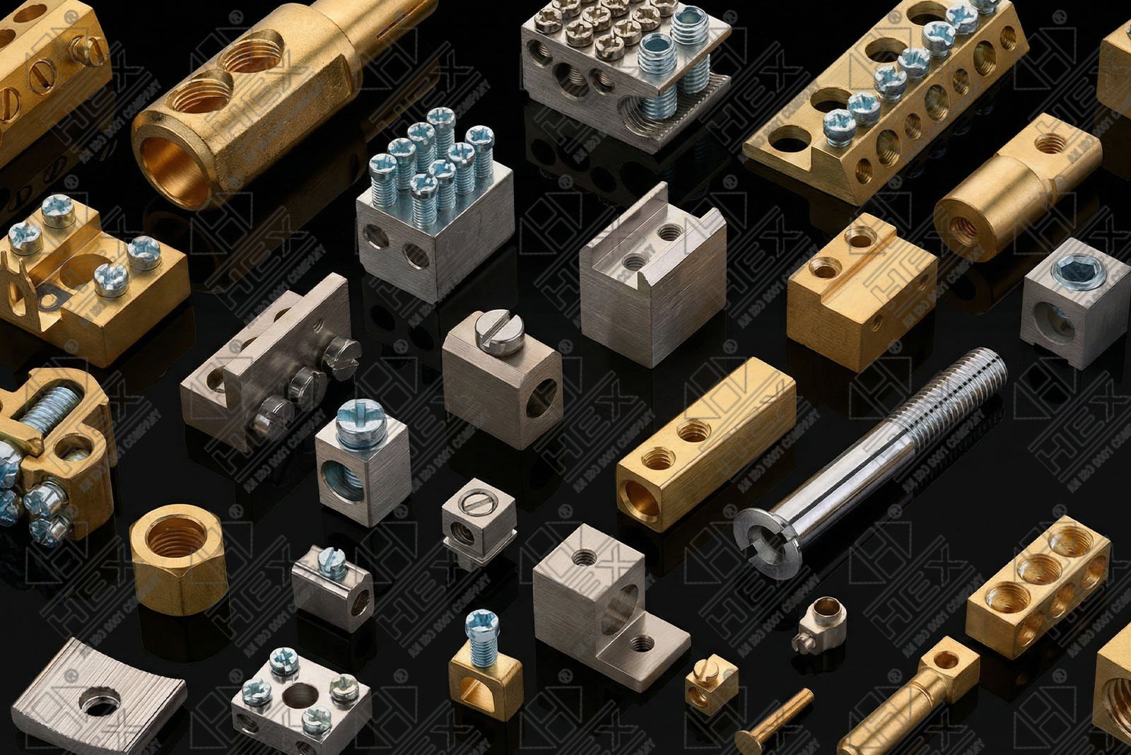 Brass Terminal Blocks & Terminal Bars