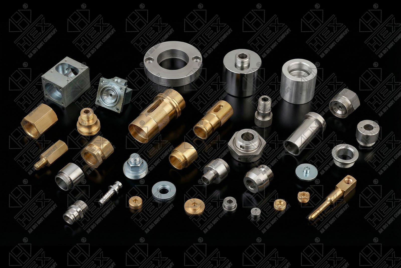 Brass CNC Turned & Machined Components